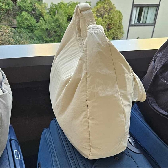 =GEN 'AYCC' All You Can Carry Nylon Cream Puff Crossbody Bag - Picture 7 of 15